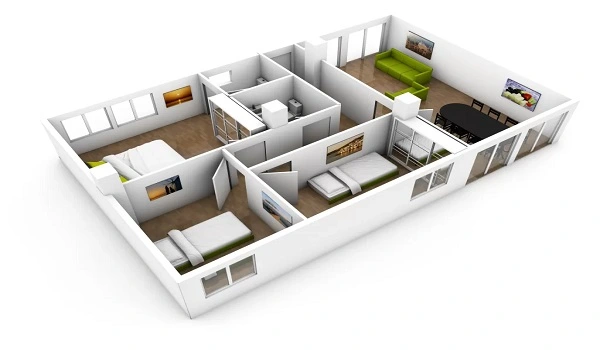 Featured Image of Sattva Vasanta 3 Bhk Apartment Floor Plan